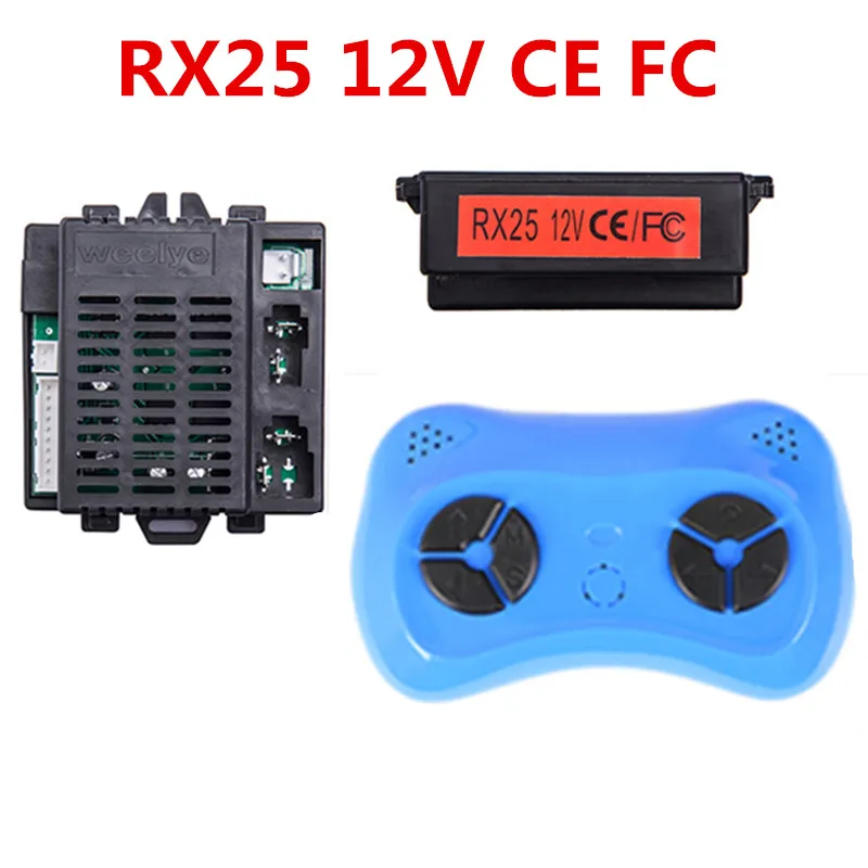 Wellye RX25 12V 2.4G Điện Ô Tô Đồ Chơi Điều Khiển Từ Xa Bluetooth, bộ Điều Khiển Trơn Bắt Đầu Chức Năng Truyền Tải