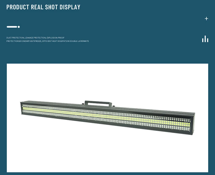 LED Pixel Licht 1296*5050 LED RGB/RGBW Streifen Licht Strobe Dimmer DJ Beleuchtung Disco Streifen Licht RDM – Detail 1