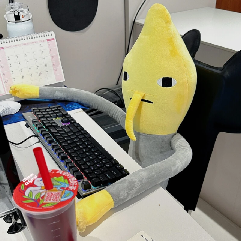 Nieuwe Citroen 120 cm Extra Grote Knuffel Pop Kussen Cuion Grappig Cadeau Voor Vriendje Vriendin Verjaardag Zacht Gevulde Stof speelgoed