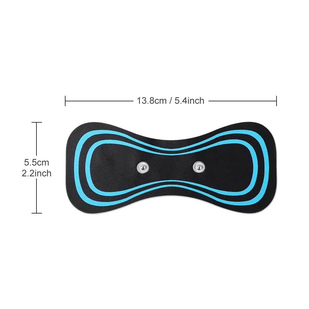 EMS Neck Stretcher Patch Back Massager Sticker Muscle Stimulation Pulse Patches Fitness Massagead Neck Body Pain Relief