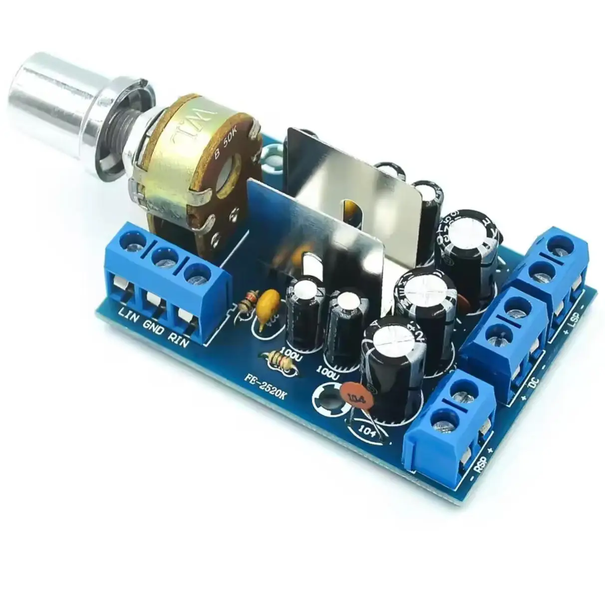 TEA2025B Power Amplifier Audio Board 2.0 Channrl Digital Mini Amplifier Stereo AMP 3Wx2 Home Sound Theatre DC 5-12V AC 5-9V