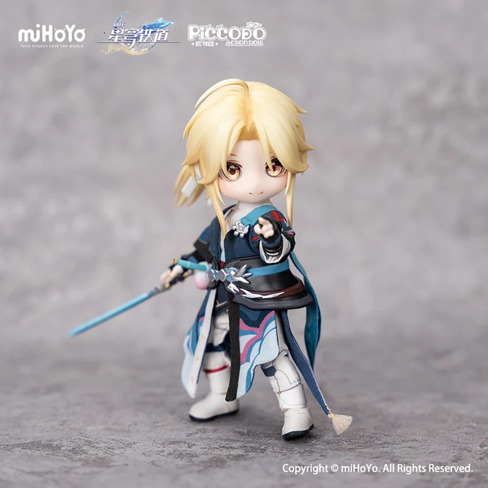 

Piccodo Honkai: Star Rail Yanqing 1/12 Kawaii Action Figure Collectible Anime Model Toy Gift 15cm