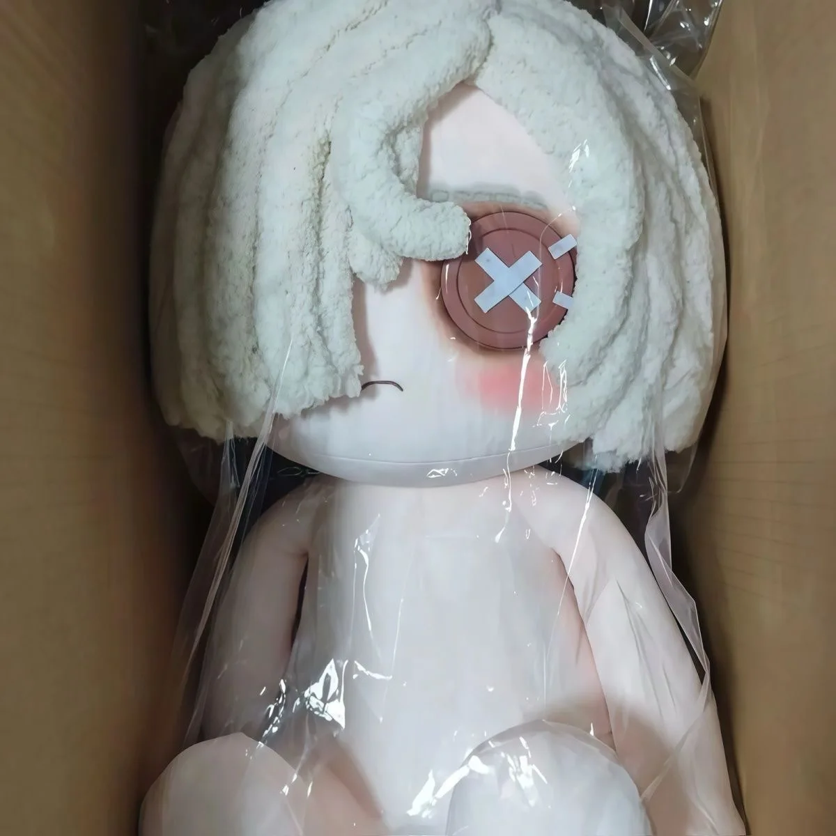 Original "Identity V" อุปกรณ์ต่อพ่วงพัดลมทํา Tomb Keeper คุณลักษณะ 40 ซม.ตุ๊กตาผ้าฝ้ายตุ๊กตาสาวของขวัญ