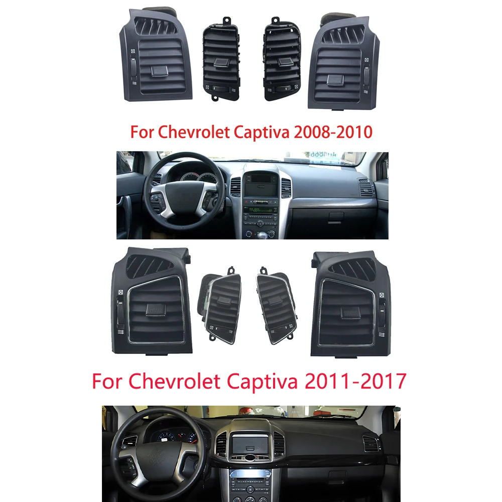 

LINGJIE для Chevrolet Captiva 2008-2010 2011-2017 розетка кондиционера воздуховыпускные отверстия вентиляционная панель 95374837 воздушная решетка 96630219