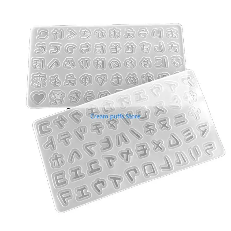 50LE DIY Crafts Molds Japanese Character Perfect for Craft Enthusiasts Artists