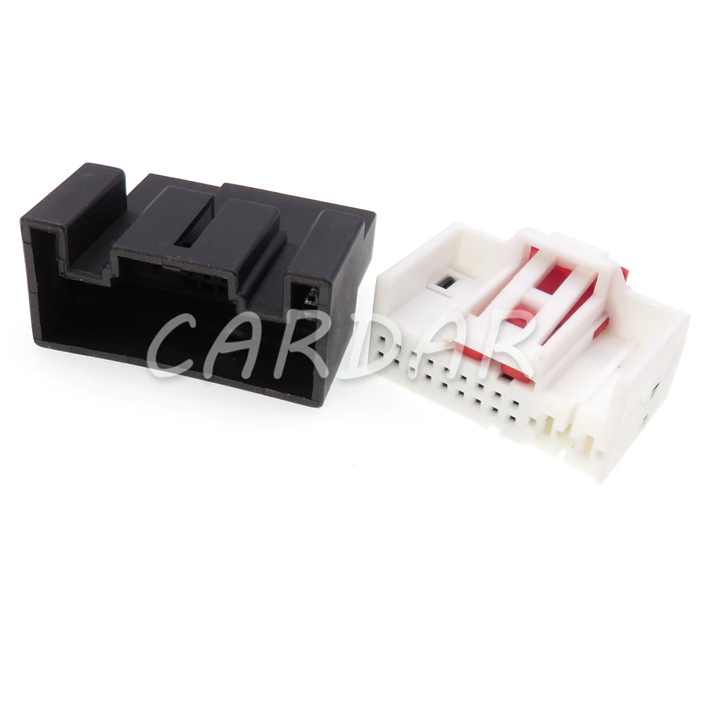 

1 Set 20 Pin Miniature Auto Low Power Female Cable Socket AC Assembly Car Unsealed Male Plug Auto Composite Connector