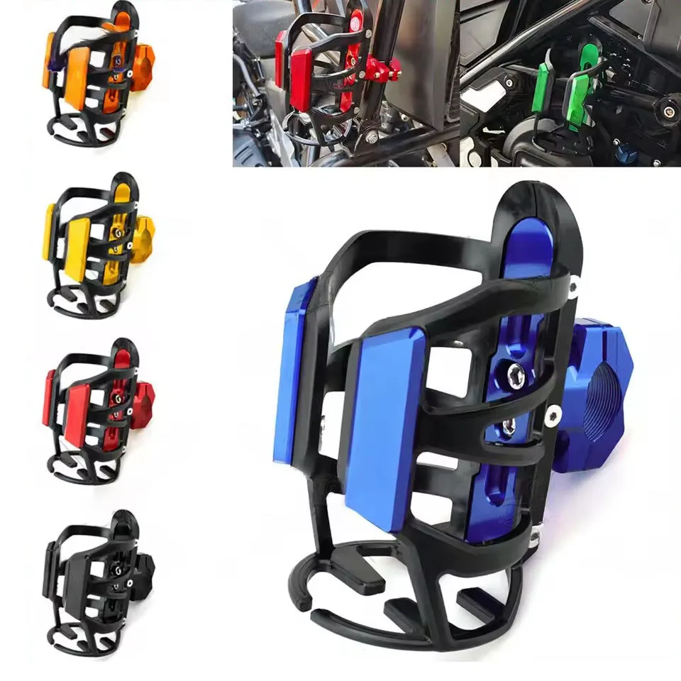 Motorcycle CNC Accessorie Drink Cup Coffee Holder Beverage Water Bottle Stand For YAMAHA TDM850 TDM900 TDM 850 900 3VD 4TX