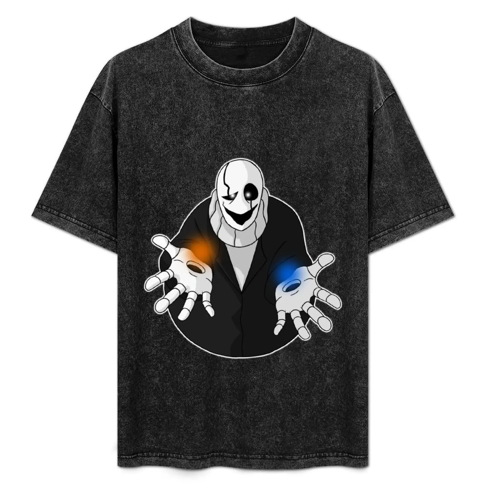 W. D. Gaster T-Shirt Trendy Print Short Sleeve T-Shirt