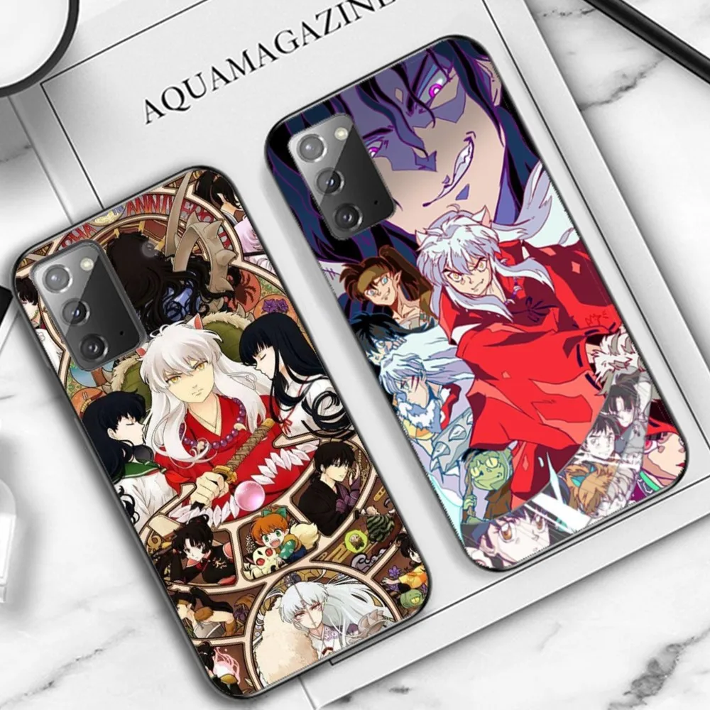 Hot Japan Anime Inuyasha Phone Case For Samsung Note 8 9 10 20 Pro Plus Lite M 10 11 20 30 21 31 51 A 21 22 42 02 03