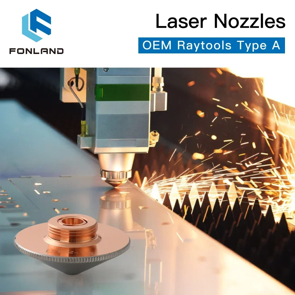 Fonland 1Pcs Raytools Dia.32mm H15 Caliber 0.8-6.0 Single/Double Layers Welding Laser Nozzles for Fiber Laser Cutting Machine