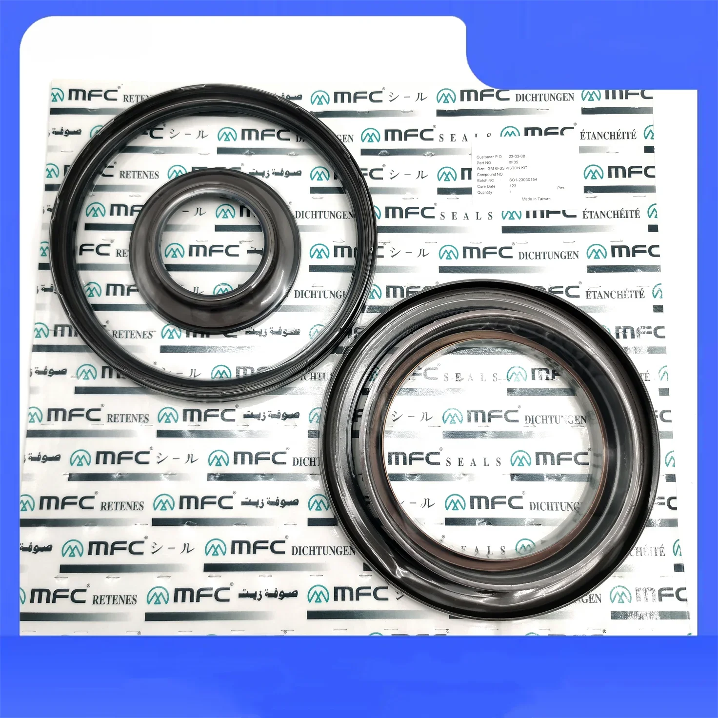 6F35E Auto Transmission Piston Kit Fit For FORD LINCOLN MAZDA MERCURY