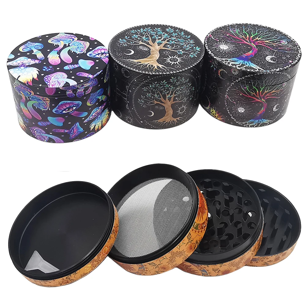 8pcs Odor Smell Proof Smoke Bag Tobacco Herb Grinder Rolling Plate Maker Lock Jar Case Carbon Storage Tube Smoke luxury Gift