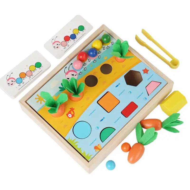 

Shape Sorters For Toddler 1-3 Educational Wood Easter Baby Toys Development Games For Boy Girl Students Preschool Education