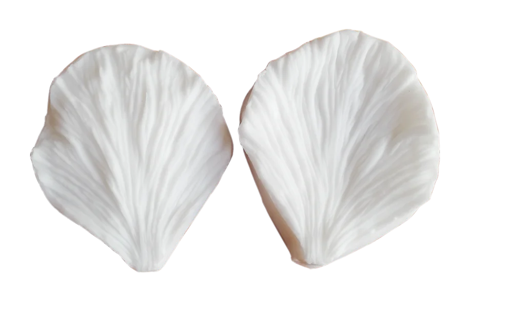 2pcs Large 3D Peony Flower Petals Embossed Silicone Mold Fondant Cake Decorating Tools Chocolate Gumpaste Candy Clay Mould M2185