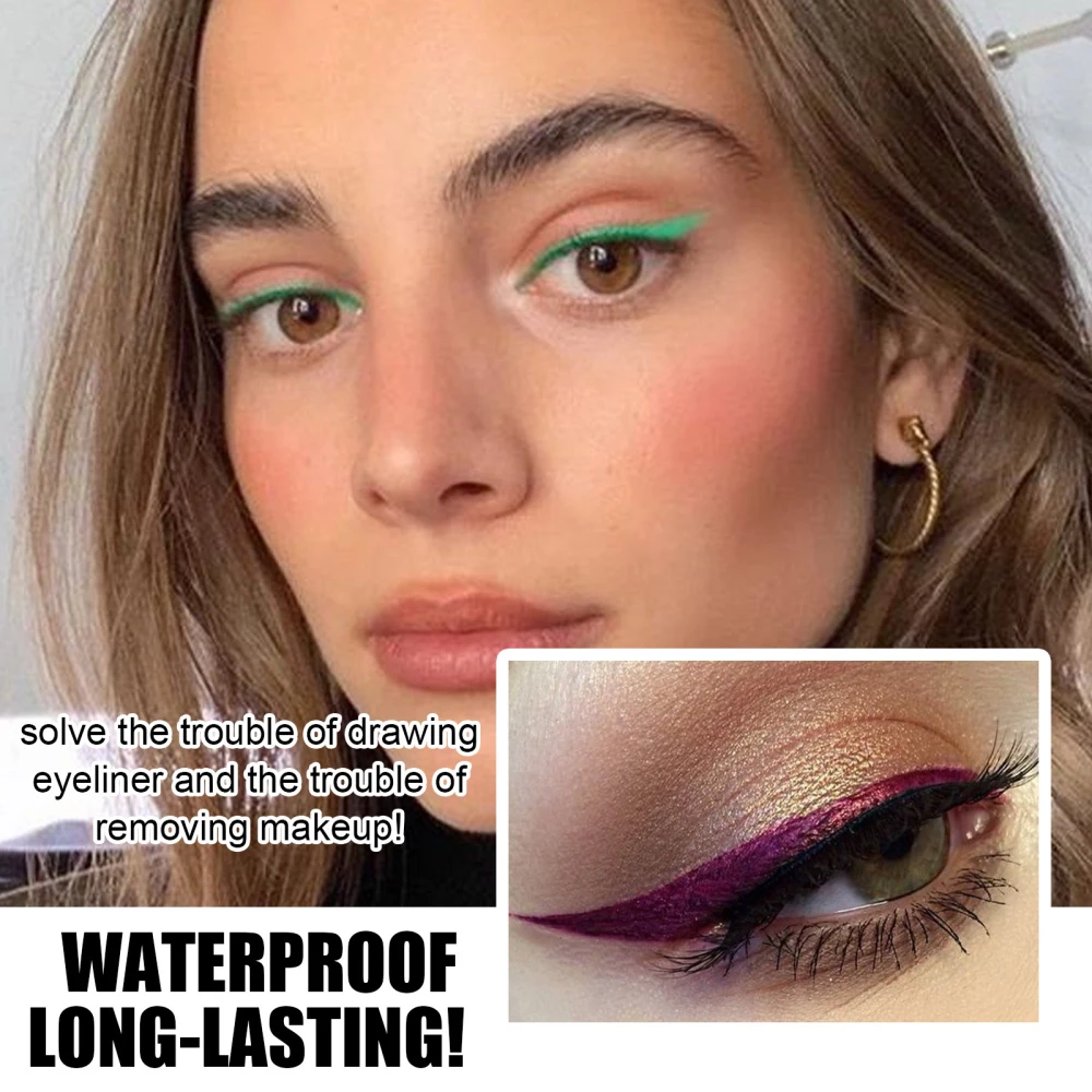 2/3/4 pezzi = adesivi per Eyeliner bellissimi occhi adesivo per ombretti naturali bastone per palpebre riutilizzabile alla moda e affascinante