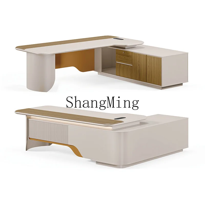 DSA high-end light luxury boss desk senior sense, supervisor manager single high-end desk boss desk
