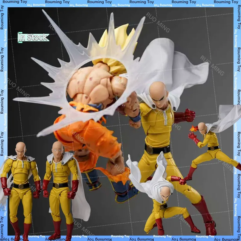 

В наличии Фигурка Сайтама, фигурка One Punch Man, Коллекционная модель, ручная работа, художественная коллекция аниме, фигурки, модель