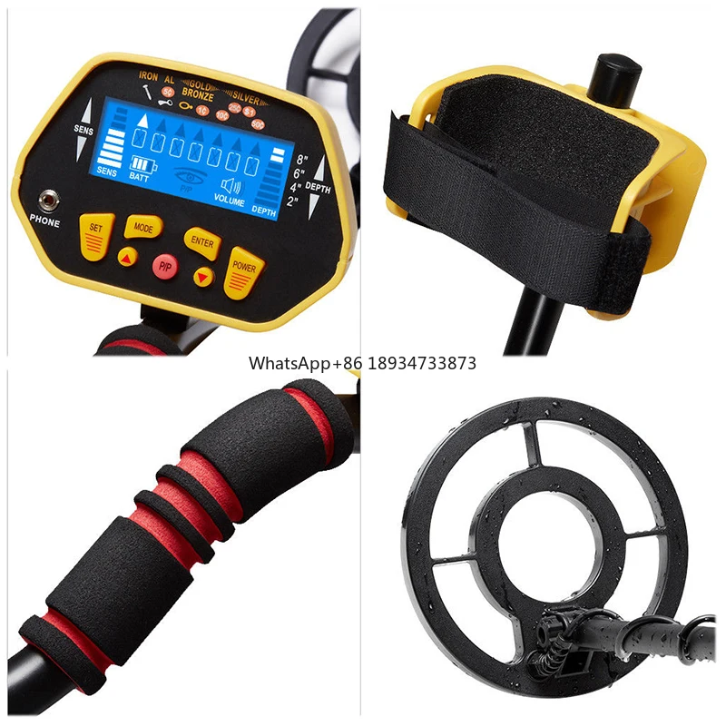 GC1028 Metal Detector Gold Underground Treasure Hunting  tester