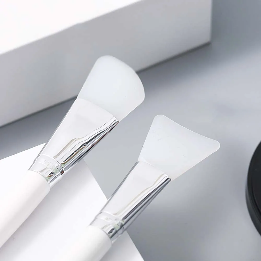 Ferramenta cosmética reutilizável casa salão de beleza ferramentas de cuidados com a pele máscara de silicone escova de maquiagem escova de mistura de lama facial