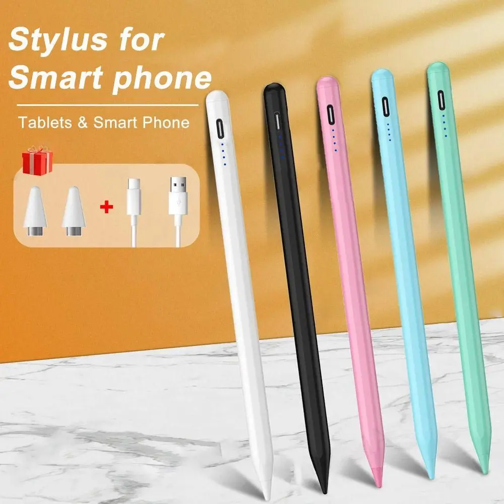 

Универсальный стилус для планшетов iPad iPhone Android, сенсорного экрана, совместимый с Apple Pencil, Windows и мобильными телефонами