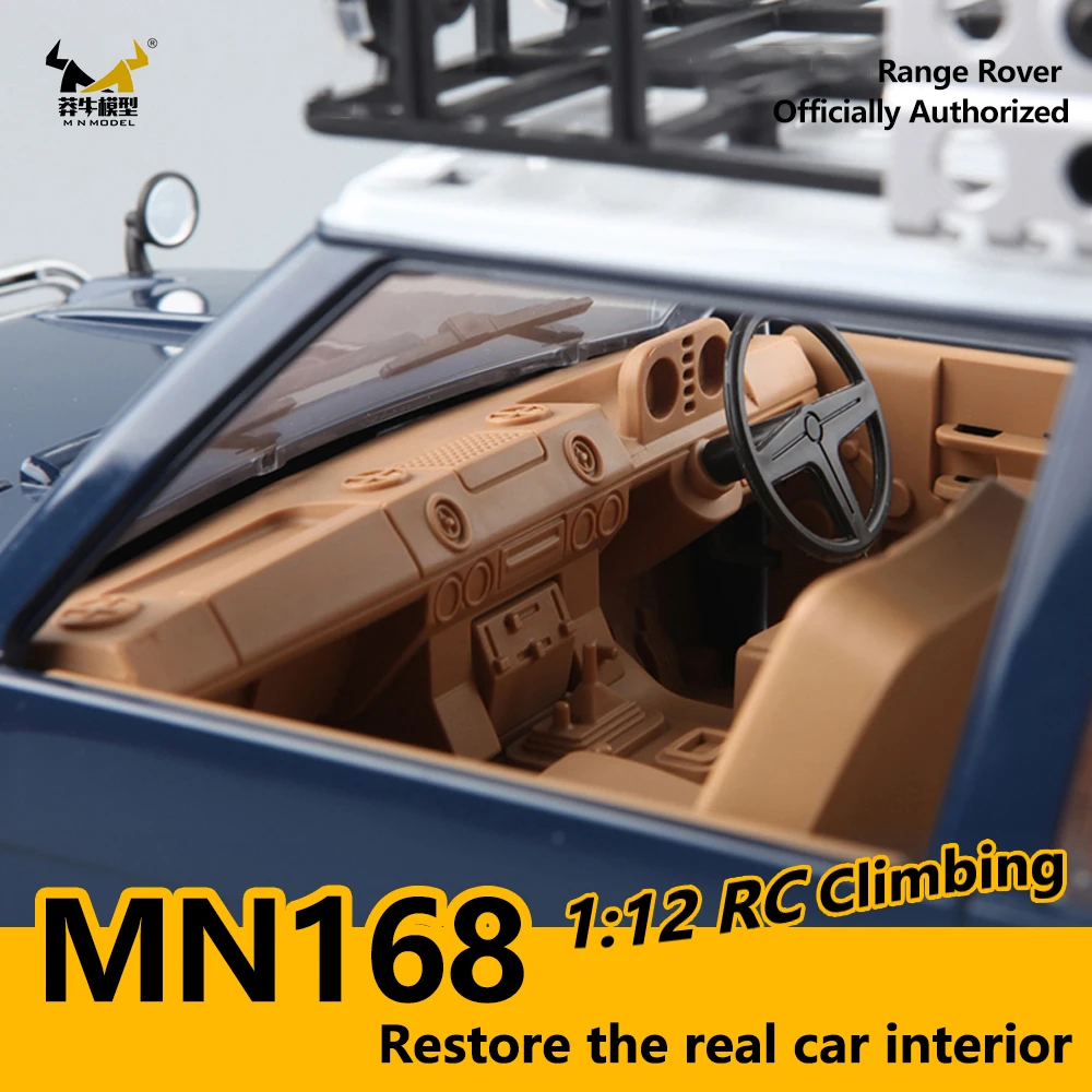 NUOVO 1/12 MN168 Rc Auto MN Modello 4WD Telecomando Crawler Fuoristrada Auto da Arrampicata Elettrica Giocattoli per I Bambini Adulti