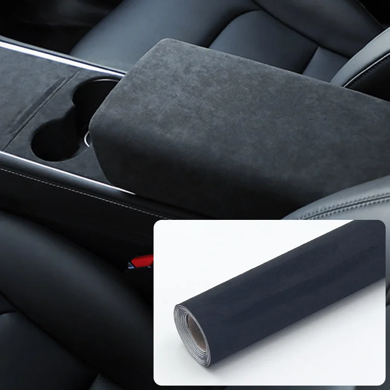 Suede Fabric for Car Self-adhesive Adhesive Cloth Interior Modification Car Wrap Sticker Auto Modification Door Panel Workbench