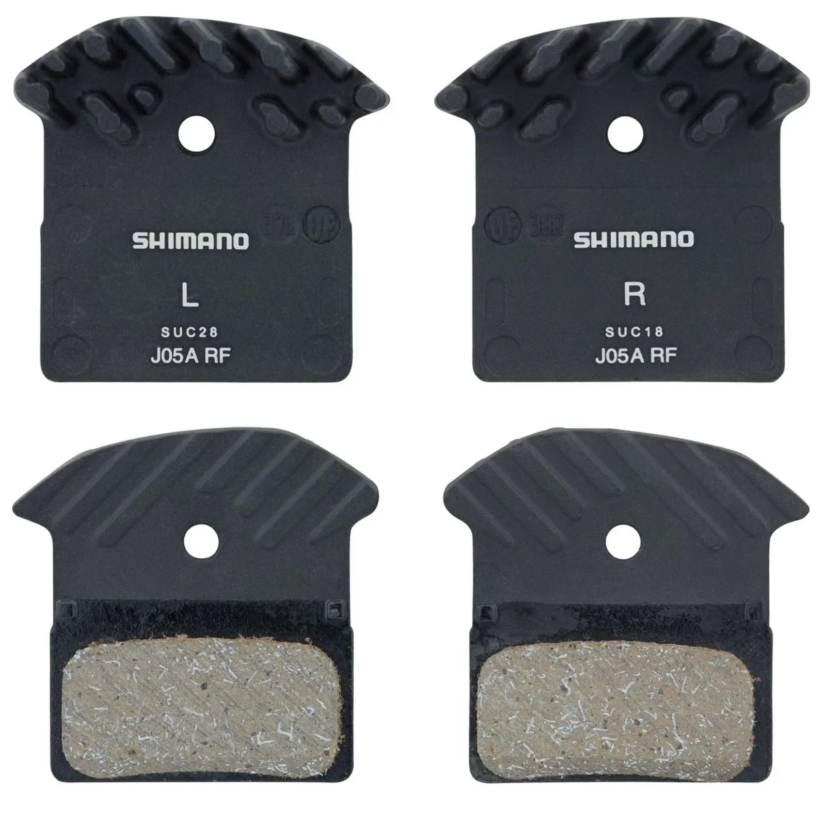 2Pair 4pcs Shimano J02A J03A J05A-RF Resin Ice-Tec Disc Brake Pads  for XTR, XT, SLX and Alfine