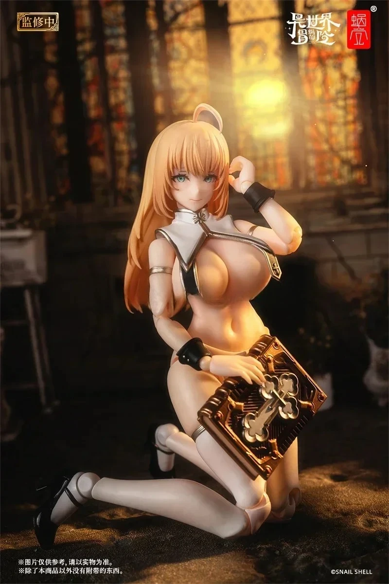 

In Stock Snail Shell Muse Usdo Rpg-02 Nun Sister 1/12 Action Model Characters Collection Gift Toy Children's Gift
