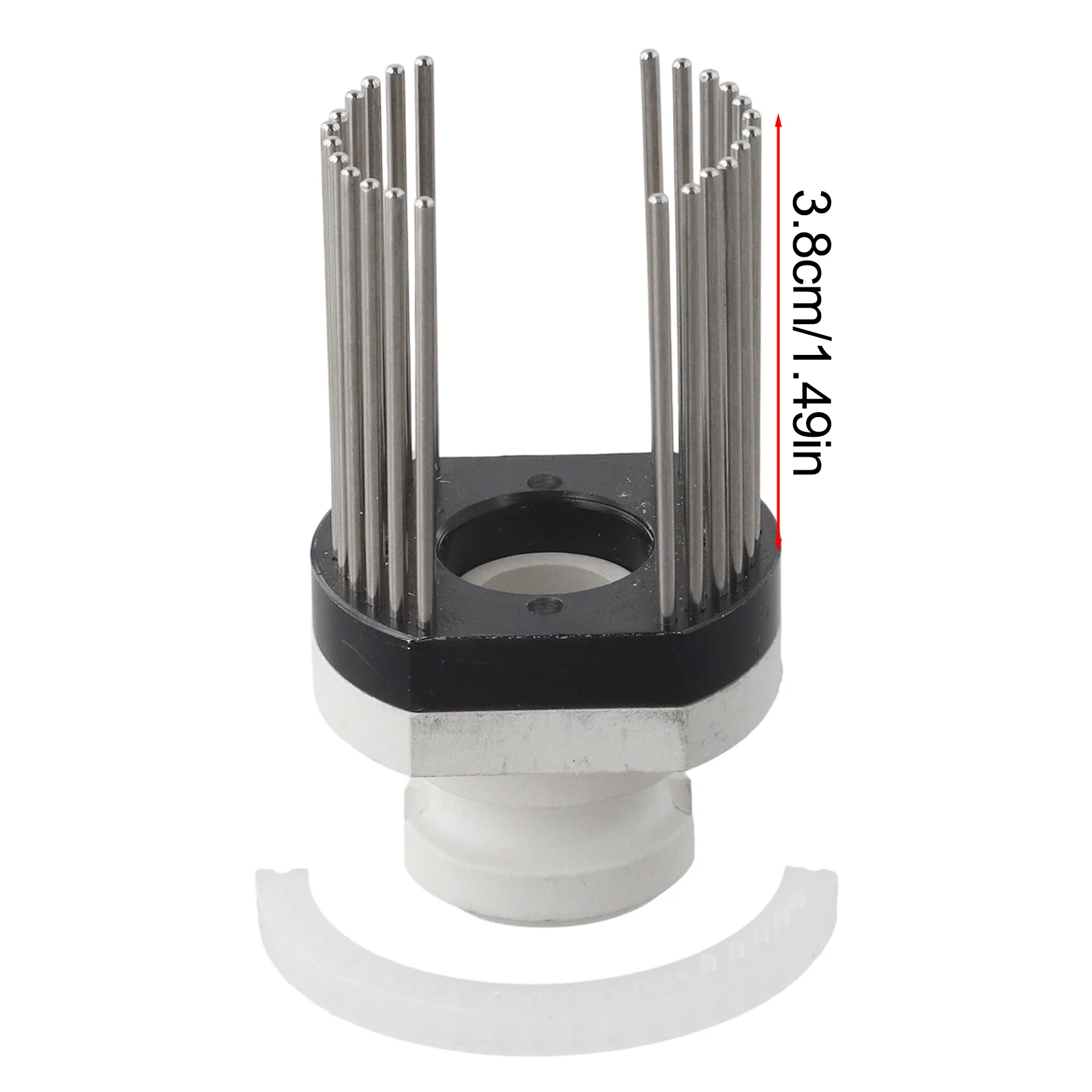 MY380F Solid Ink Encoder Pin Wheel Holder Accessory with 24 Pins Featuring Rounded Blunt Needles for Enhanced Printing Safety