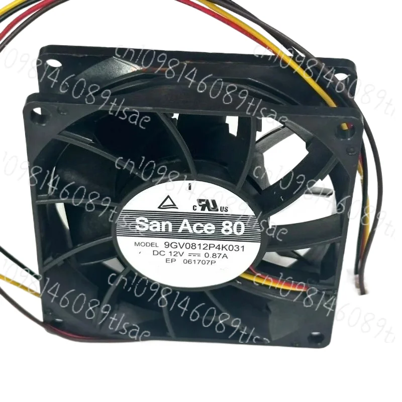 ventilateur-de-refroidissement-de-serveur-9gv0812p4k031-dc-12v-087a-80x80x25mm-a-4-fils