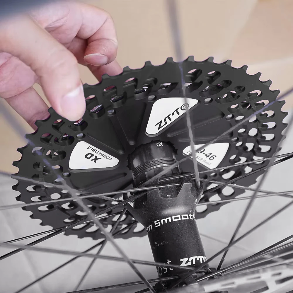 ZTTO-Cassette para bicicleta de montaña, 12 velocidades, XD Hub MTB 12S 9-46T 9-50T 10-50T SLR CNC, piñón de 12 velocidades, peso súper ligero K7