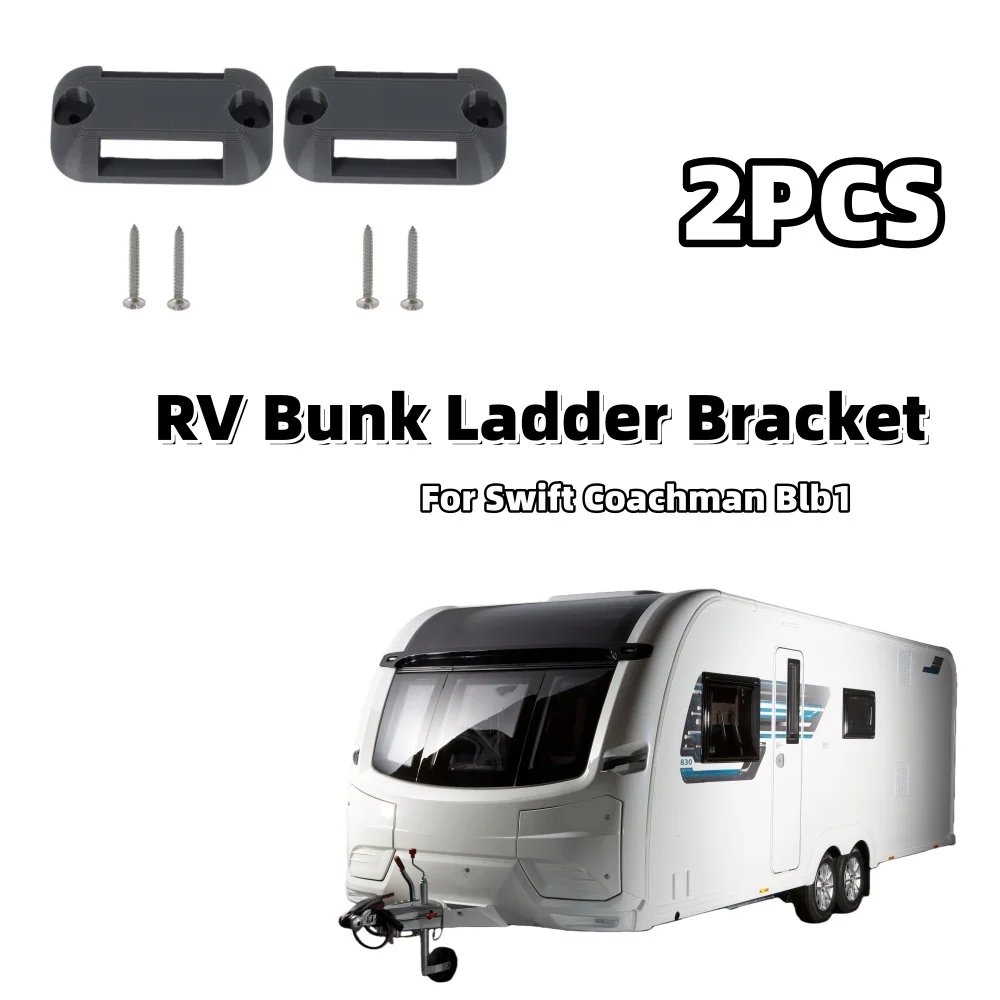 

2PCS Bunk Ladder Bracket Caravan Motorhome Interior Ladder Fixed Accessories For Swift Sterling Sprite Elddis Compass Coachman