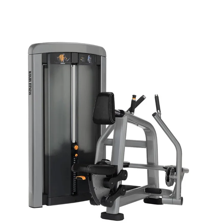 

Top Quality Commercial Gym Fitness Equipment Muscle Training Pin Loaded Back Trainer/ Row Machine for Sale