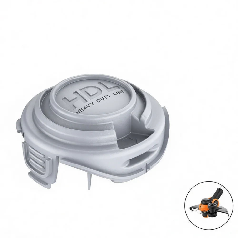 2 Trimmer Spool Cap Cover For Black Decker 90588530 Replacement Lawn Mower Parts Durable Abs Material Garden Equipment Tool