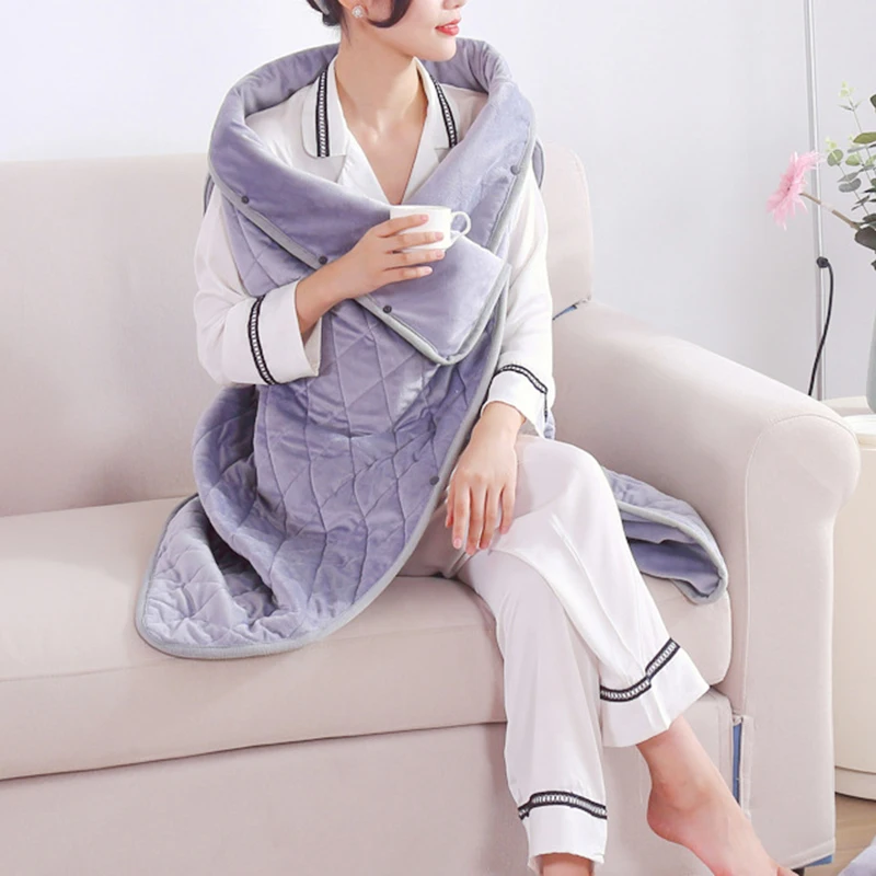 USB Electric Blanket Multi-Function Shawl Warmer 5V Low Voltage Electric Blanket Outdoor