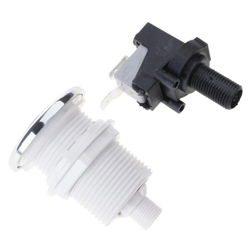 1 Set Pneumatic Switch for Garbage Disposal 16A On Off Push Button Switch C5AD