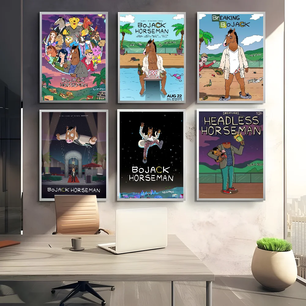 B-BoJack Cartoon H-Reiter-Post – Home Decor Living Room Ideas Bewertung und Preis