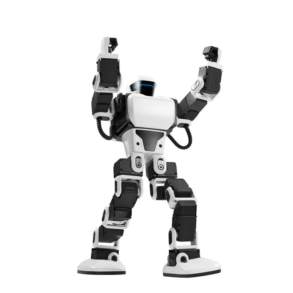 

Loxson Robotics Loxson Star Scout k1 pro Humanoid Robot Armoured Warrior Blue White Entertainment Companion Toys