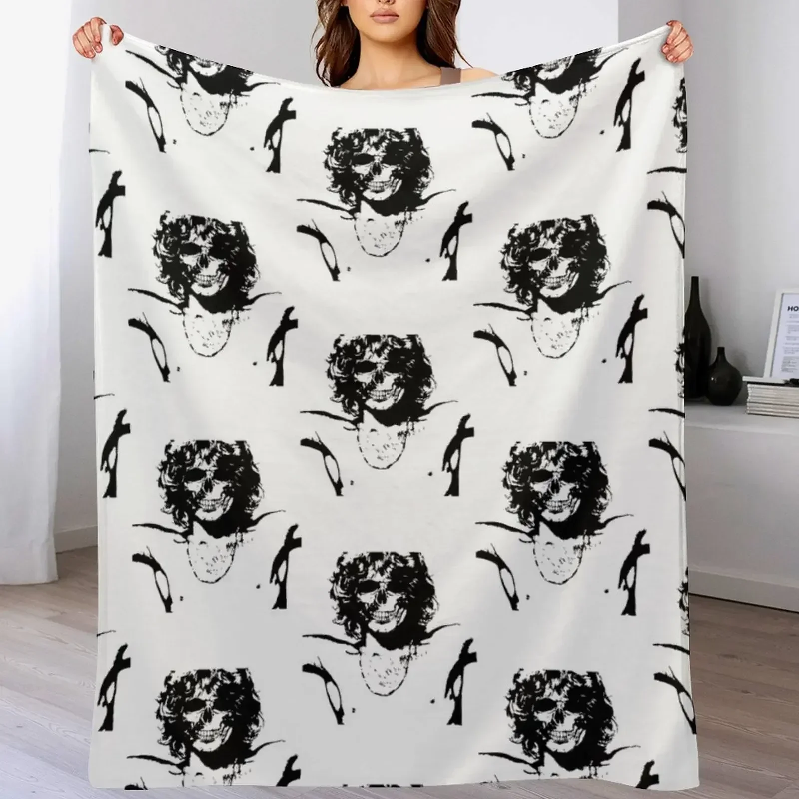 Jim Morrison Graphic Überwurfdecke, warme Winter-Luxusdecken