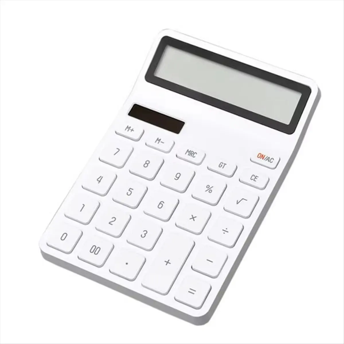 2026 جديد + آلة حاسبة لسطح المكتب للأعمال، ضوء البطارية، توفير الطاقة، آلة حاسبة حساسة مكونة من 12 رقمًا، آلة حاسبة عريضة #2