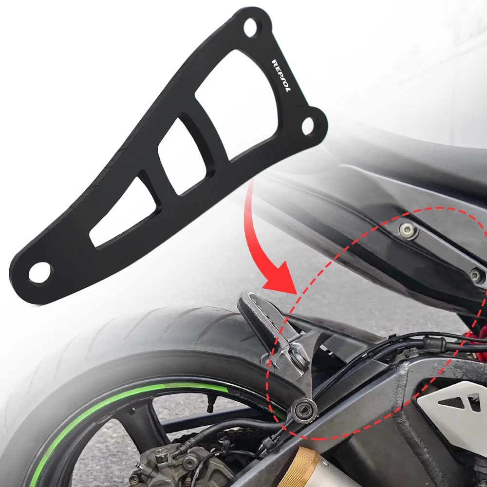 Motorcycle Aluminum Exhaust Hanger Bracket Muffler Support Holder Fit For Honda CBR600 (FM-FR) 1991 1992-1994 CBR600 1995-1998