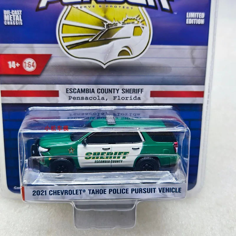 Green Light 1:64 scale Alloy car model 2021 Tahoe  PPV