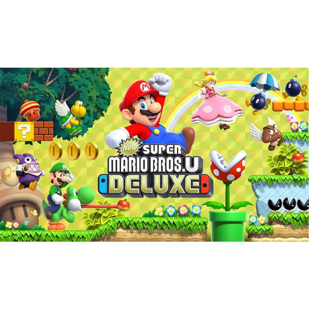 Máy Nintendo Switch - New Super Mario Bros U Cao Cấp-Trò Chơi Hộp Mực Vật Lý Thẻ Đảng Cho Công Tắc OLED Lite