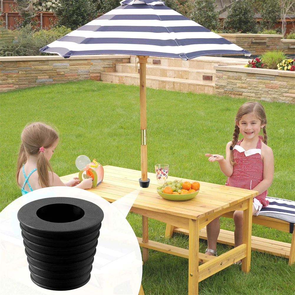 High Quality Brand New Silicone Umbrella Cone 1pcs Hole Opening Parasol Parasol Stand 50mm Courtyard Umbrella For