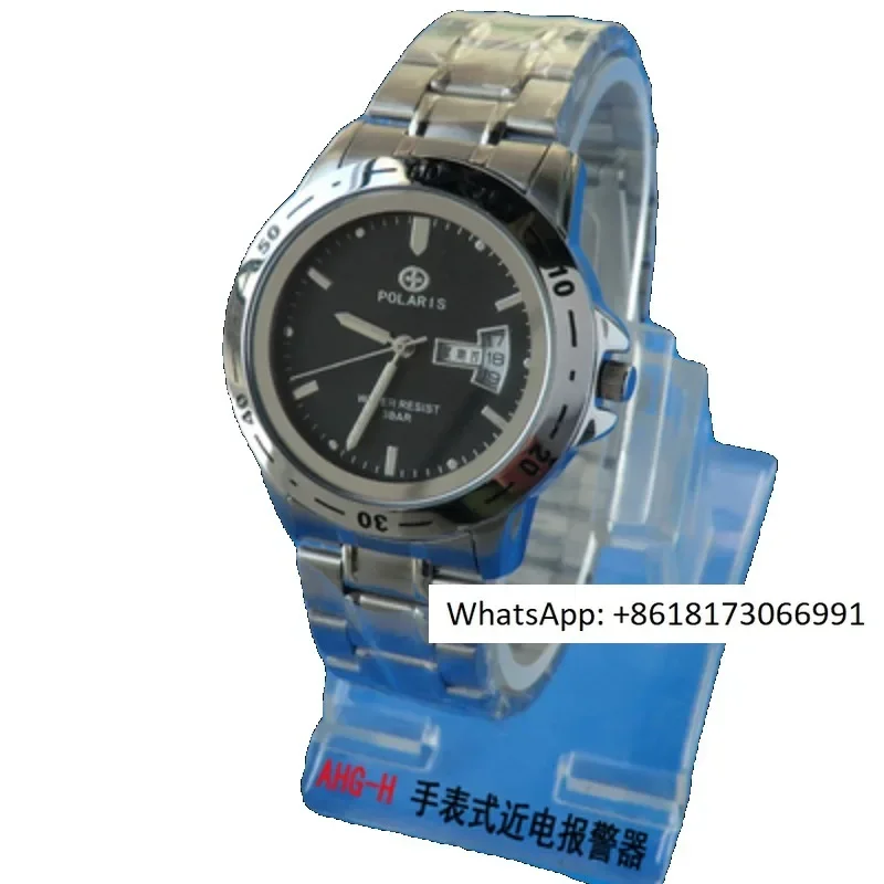 

Electricity test watch high voltage electric bracelet calendar self-test electrician anti-touch leakage reminder watch