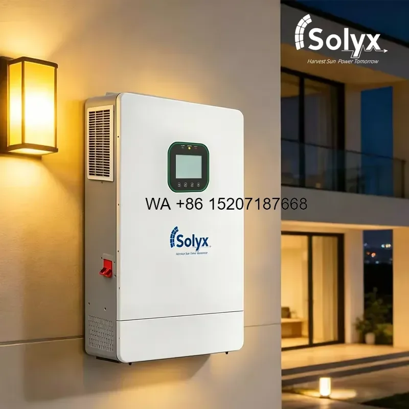 Wmwmnu for Solyx 6.5KW 48V Single Phase Solar Inverter US Standard 120 240V Pure Sine Wave Solar Power Inverter