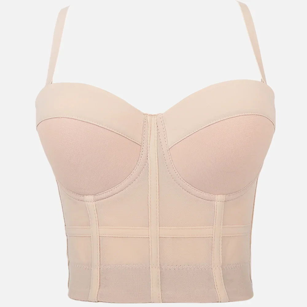 

Fashion Backless Bras Women Corset Casual Bralette Summer y2k Underwear Woman Chest Binder Push Up Bra Clothes Lingerie Crop Top