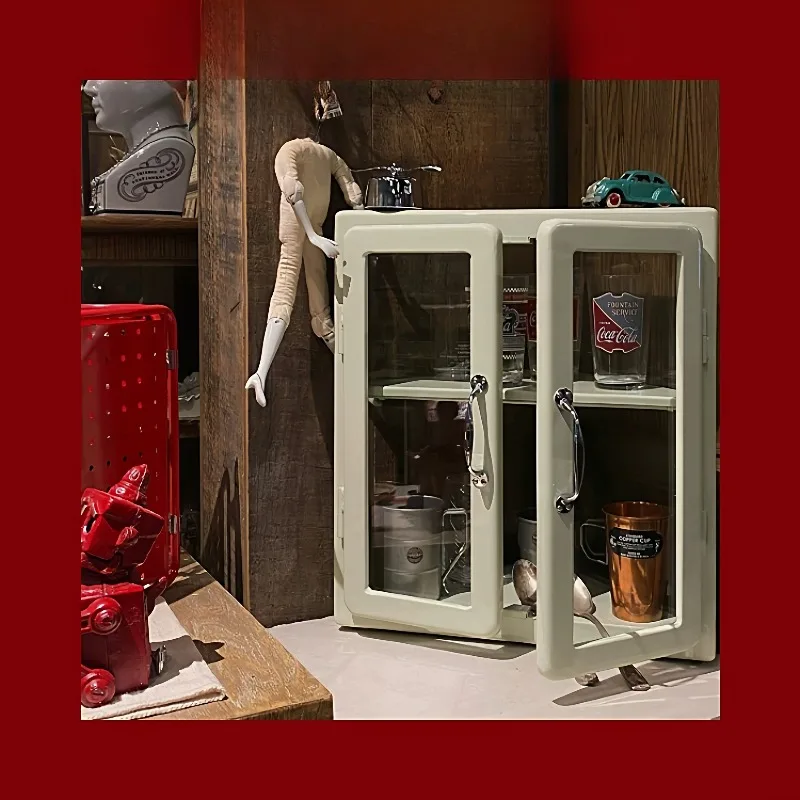

Triangular glass storage cabinet, seasoning perfume cabinet