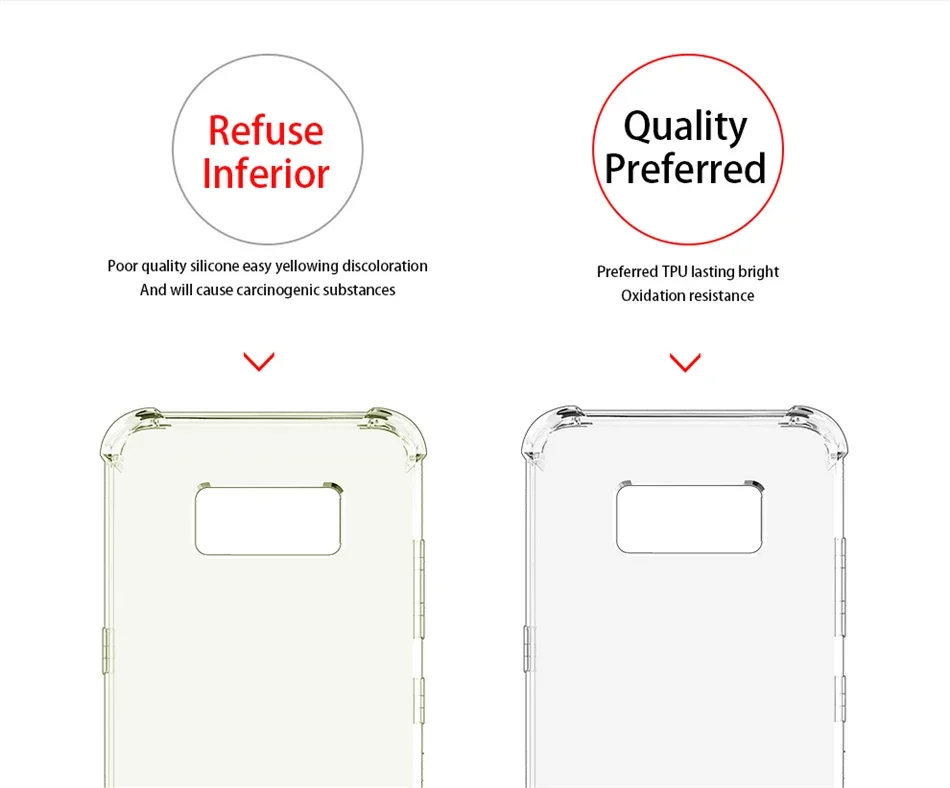 Thick Shockproof Case For Samsung Galaxy S22 S21 S20 S23 Ultra S10 S8 S9 Plus Phone Case For Samsung Note 10 9 8 Silicone Cover