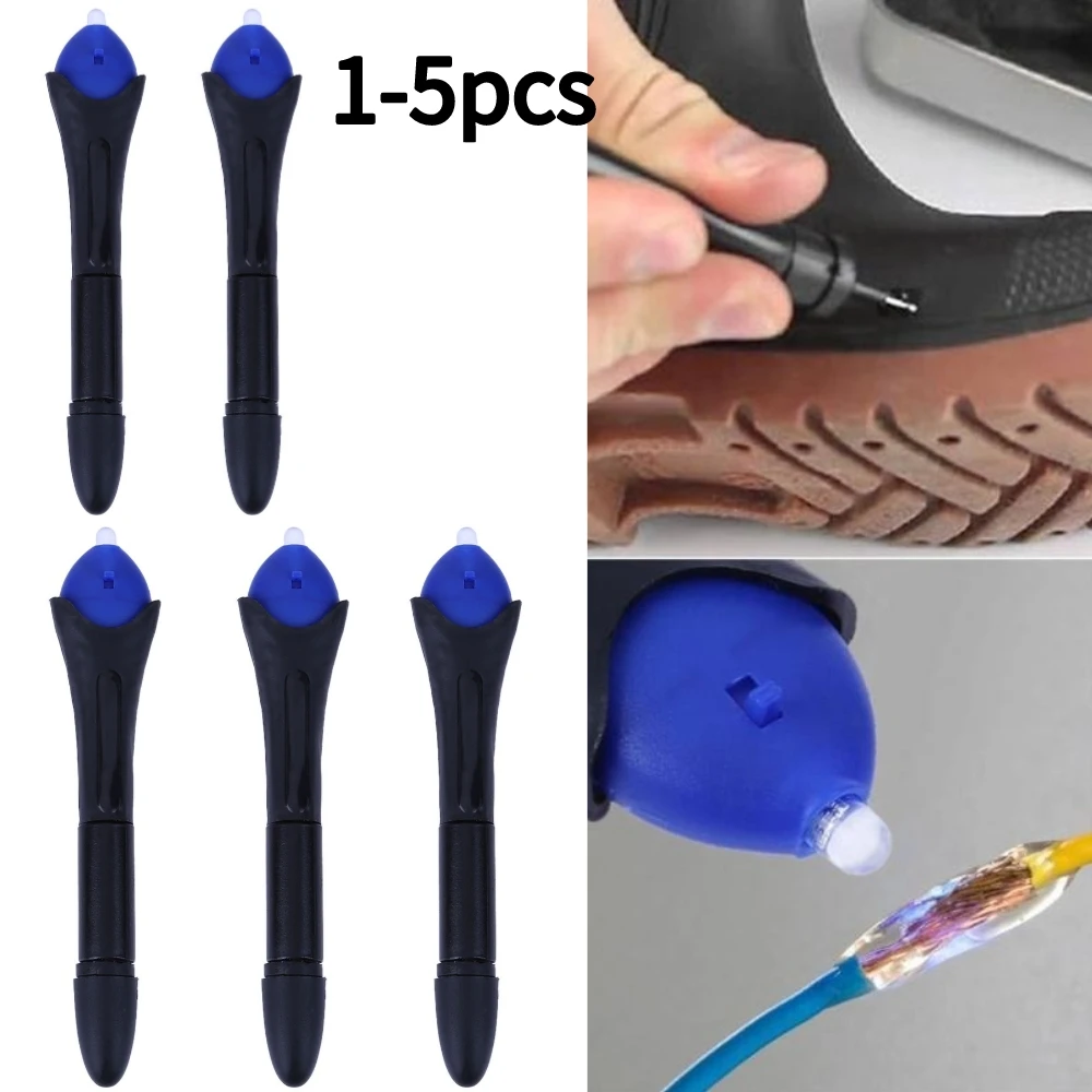 5 Second Quick Fix Super Powered Liquid Plastic Welding Uv Light Glue Pen In Caulk Mobile Phone Line Repair Tool With Glue